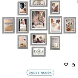 Hamilton Black Picture Frame Set NEW IN BOX